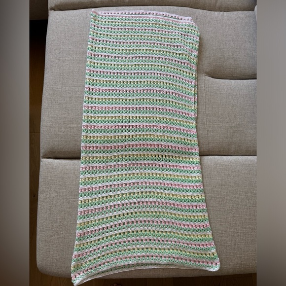 Knitted baby’s blanket - Picture 2 of 5